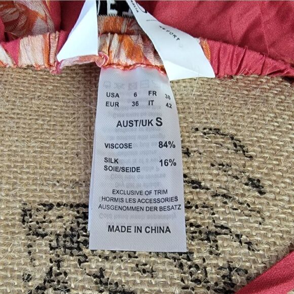 Jets Australia One Shoulder Floral Maxi Dress S - Picture 11 of 11